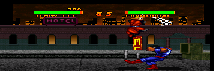 Double Dragon V Screenshot 1